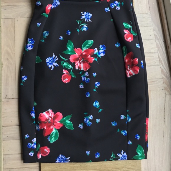 Calvin Klein FLASH SALE! Floral Print Scuba Dress - Picture 6 of 6
